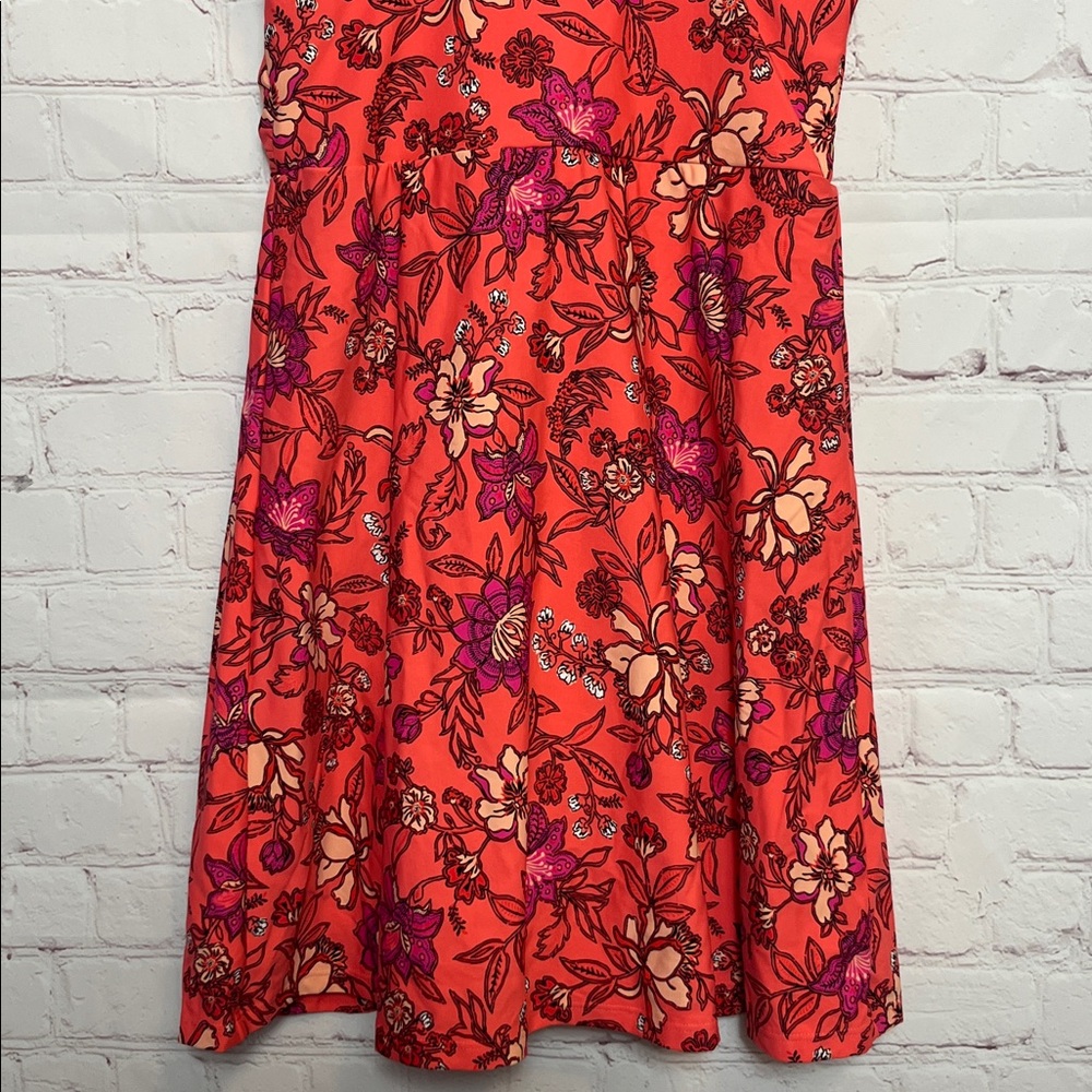 Lands' End Floral Print Swim Dress - Picture 7 of 14
